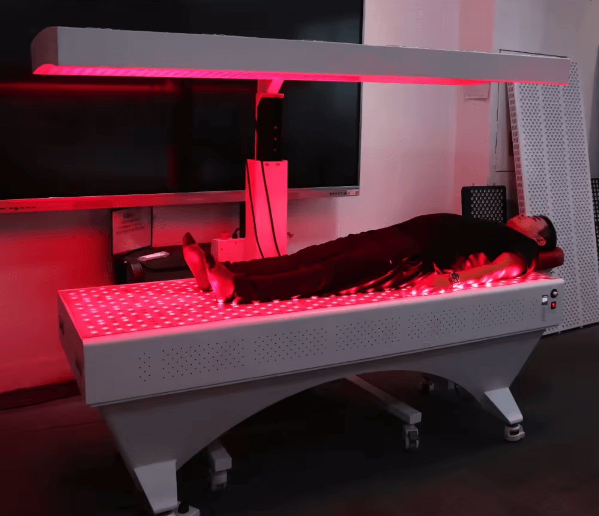 ashine commercial red light therapy bed