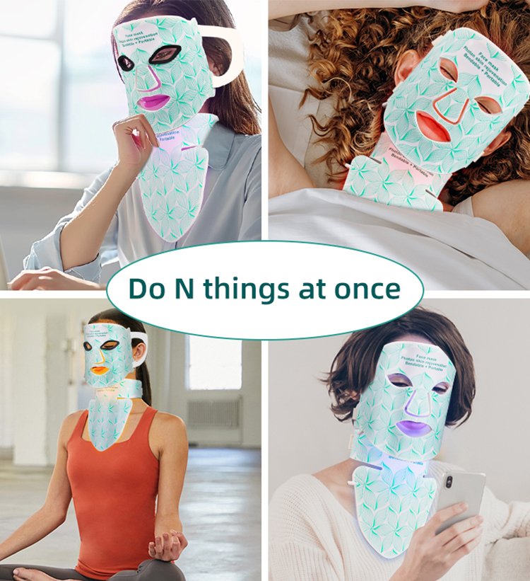 ashine 8 colors led beauty face mask